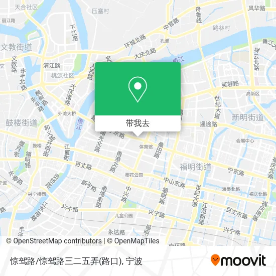 惊驾路/惊驾路三二五弄(路口)地图