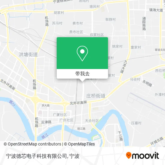 宁波德芯电子科技有限公司地图