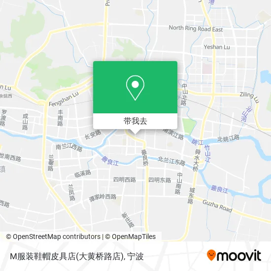 M服装鞋帽皮具店(大黄桥路店)地图