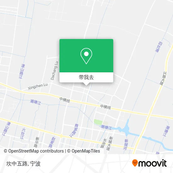 坎中五路地图