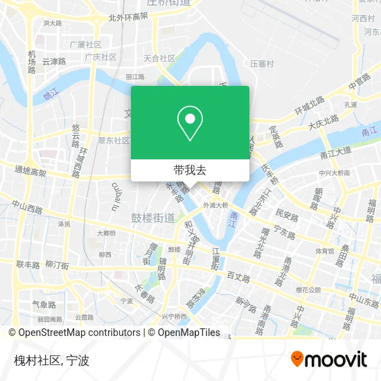 槐村社区地图