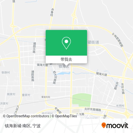 镇海新城-南区地图