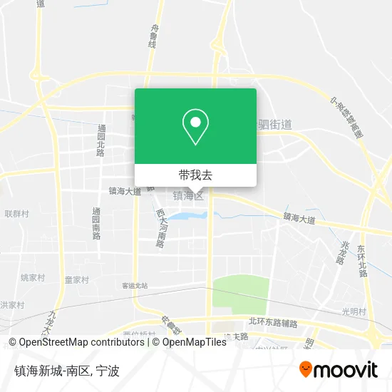 镇海新城-南区地图