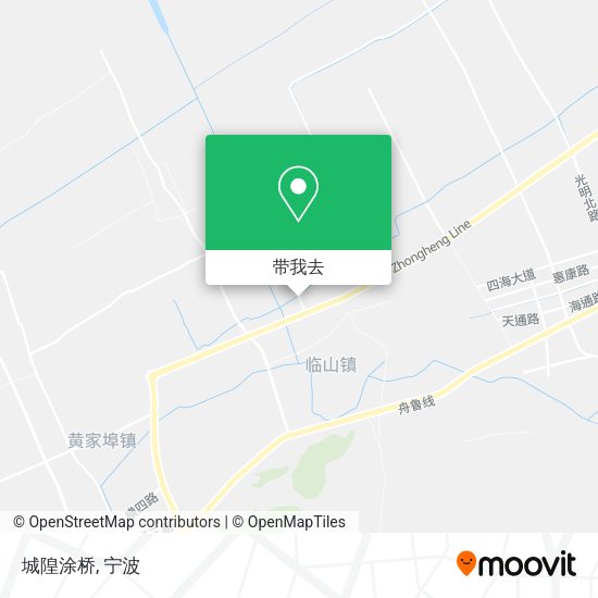 城隍涂桥地图