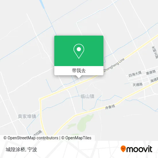 城隍涂桥地图