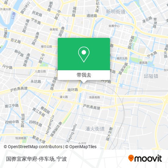国骅宜家华府-停车场地图
