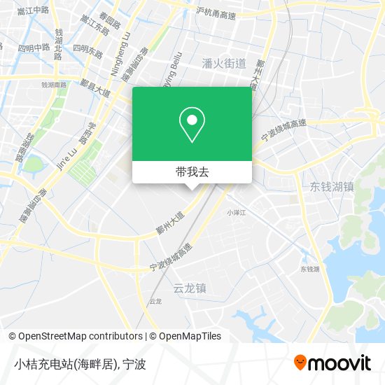 小桔充电站(海畔居)地图