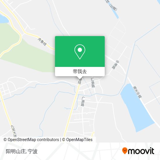 阳明山庄地图