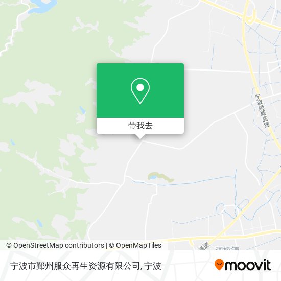 宁波市鄞州服众再生资源有限公司地图