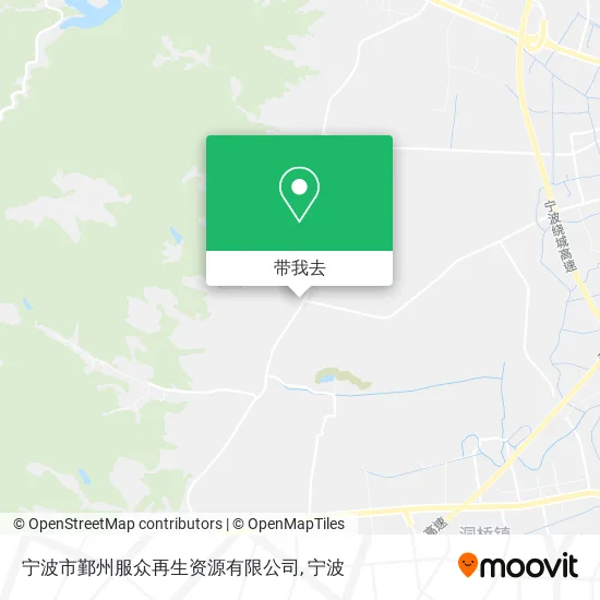 宁波市鄞州服众再生资源有限公司地图