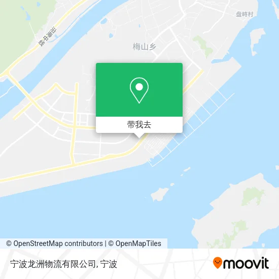 宁波龙洲物流有限公司地图