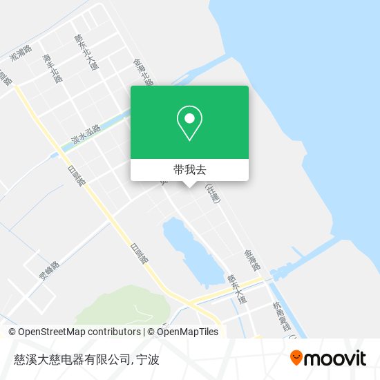 慈溪大慈电器有限公司地图