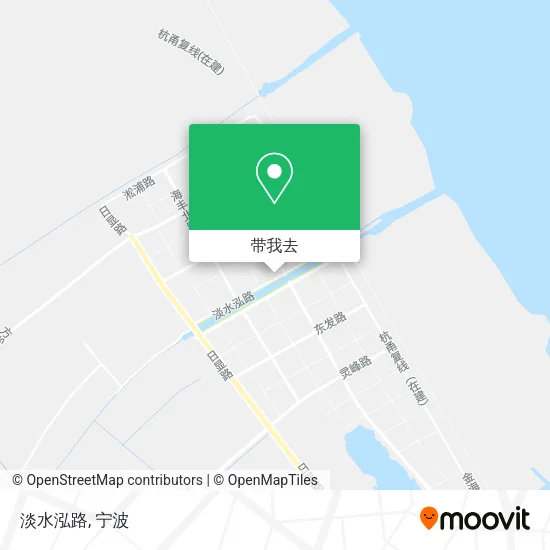淡水泓路地图