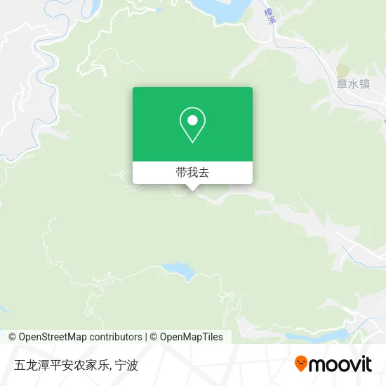 五龙潭平安农家乐地图