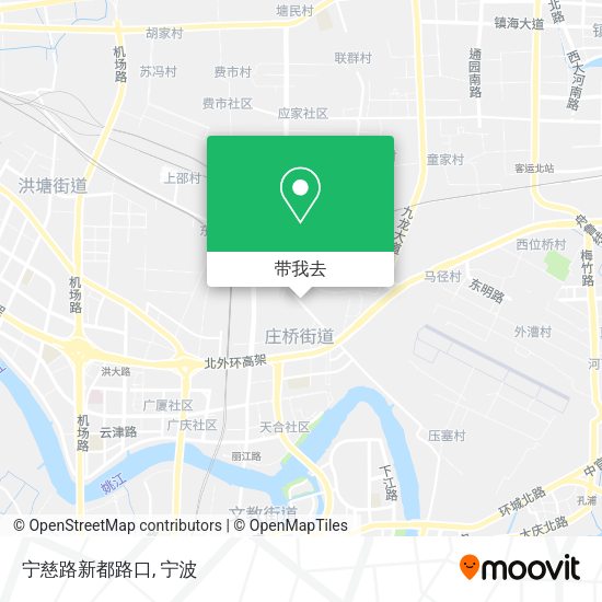 宁慈路新都路口地图