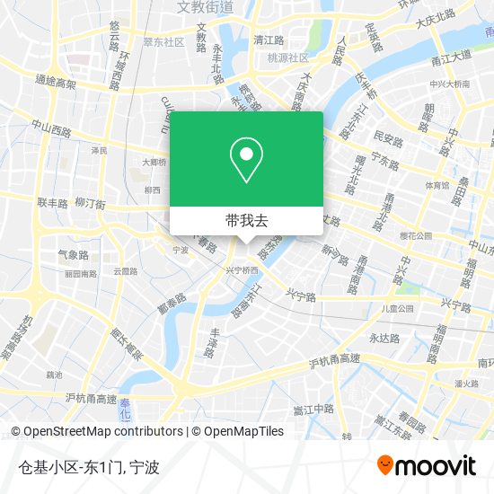 仓基小区-东1门地图