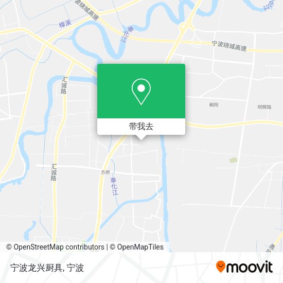 宁波龙兴厨具地图