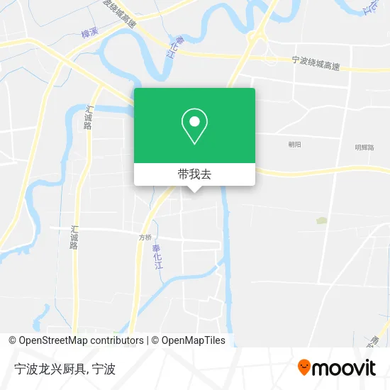 宁波龙兴厨具地图