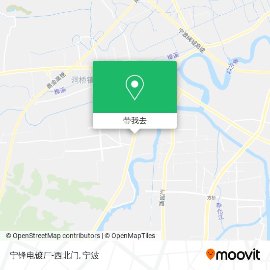 宁锋电镀厂-西北门地图