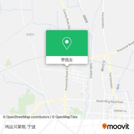 鸿运川菜馆地图
