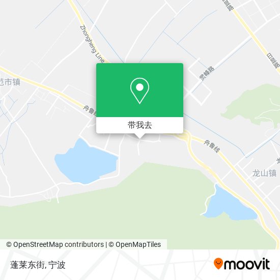 蓬莱东街地图