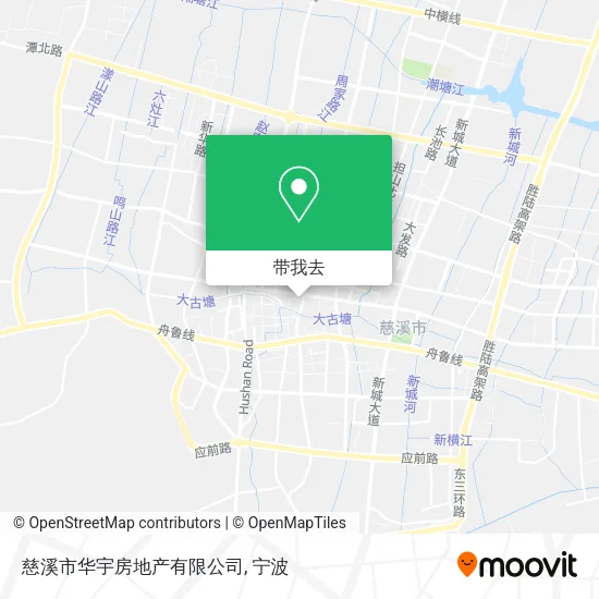 慈溪市华宇房地产有限公司地图