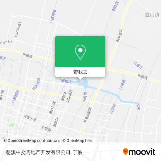 慈溪中交房地产开发有限公司地图