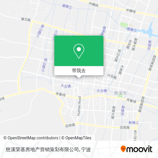 慈溪荣基房地产营销策划有限公司地图