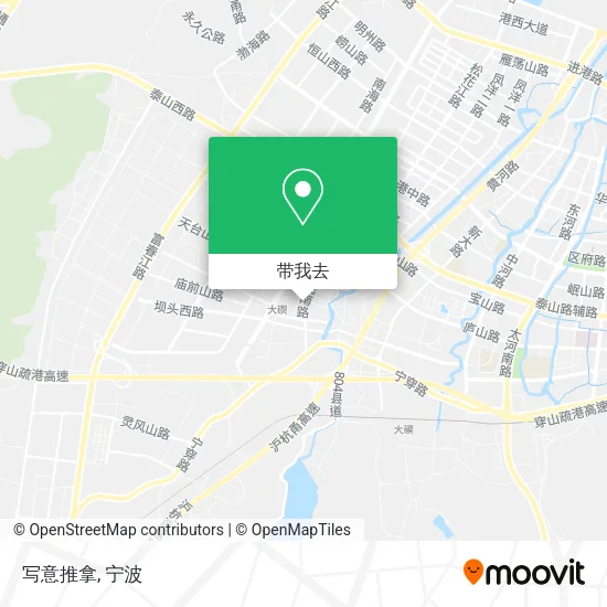 写意推拿地图