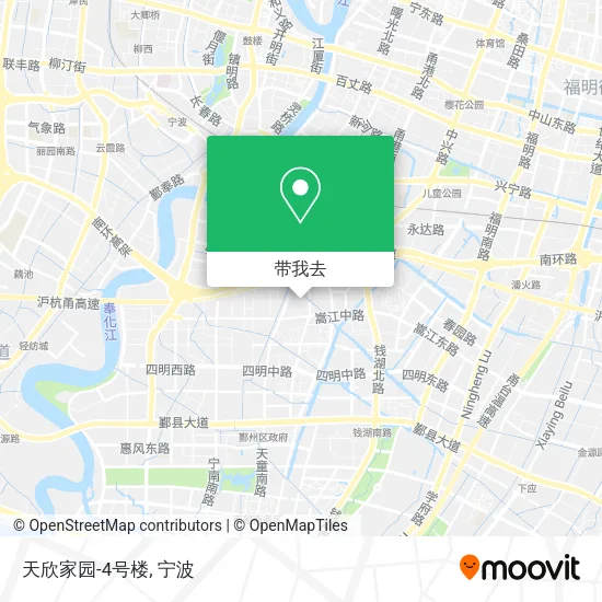 天欣家园-4号楼地图