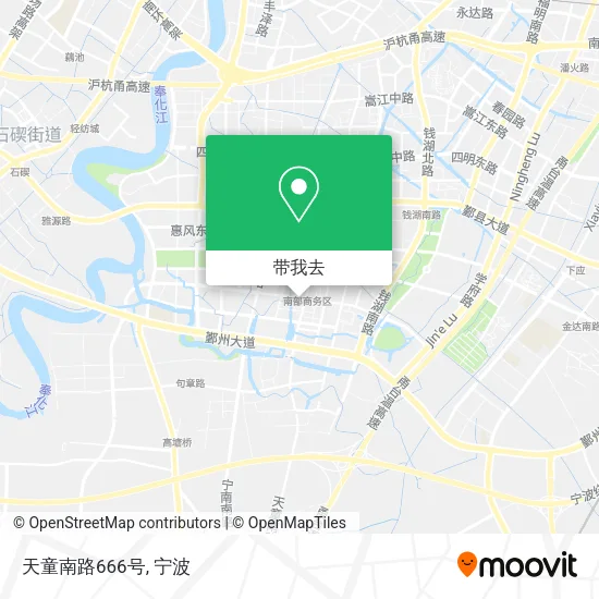 天童南路666号地图