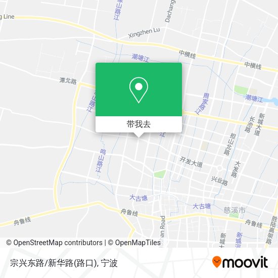 宗兴东路/新华路(路口)地图