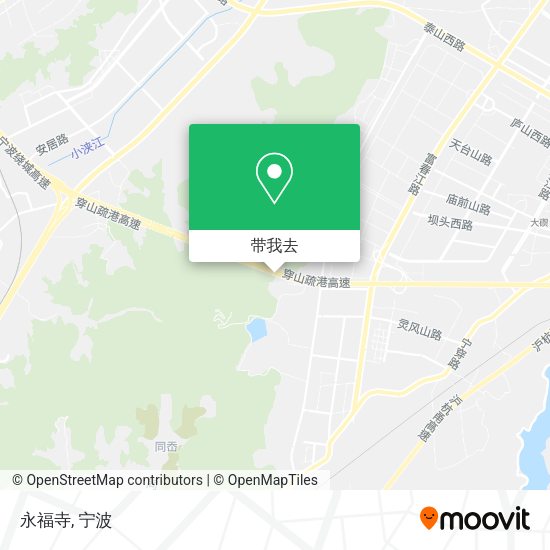 永福寺地图