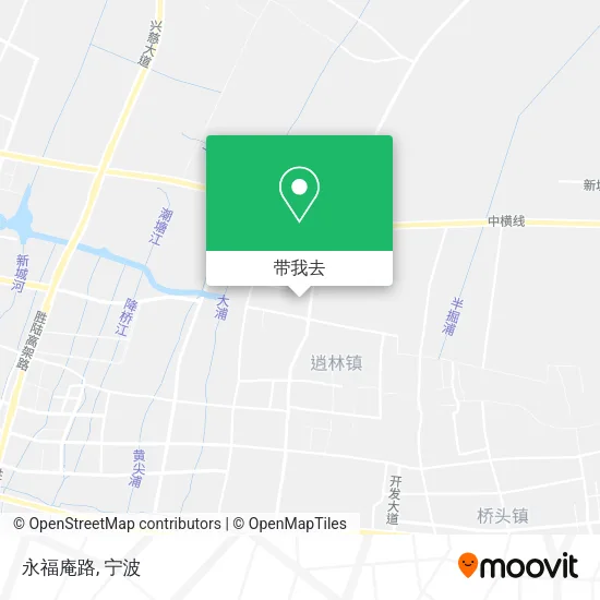 永福庵路地图