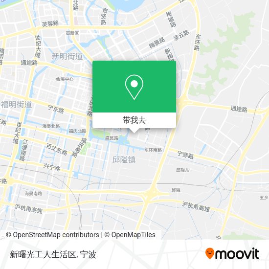 新曙光工人生活区地图