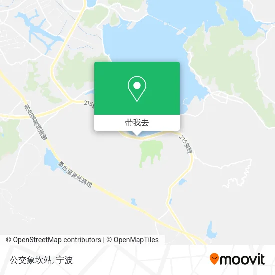 公交象坎站地图