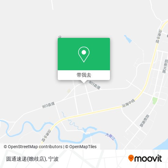 圆通速递(瞻歧店)地图