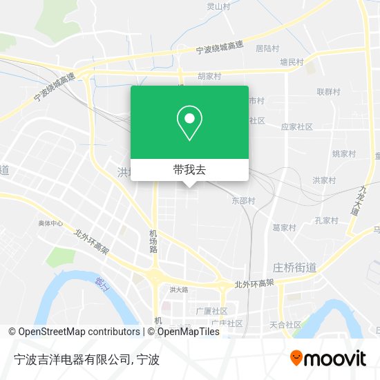 宁波吉洋电器有限公司地图