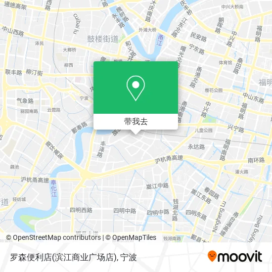 罗森便利店(滨江商业广场店)地图