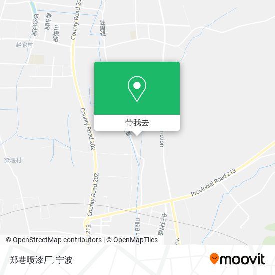 郑巷喷漆厂地图