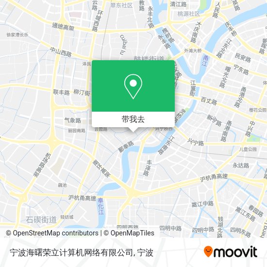 宁波海曙荣立计算机网络有限公司地图