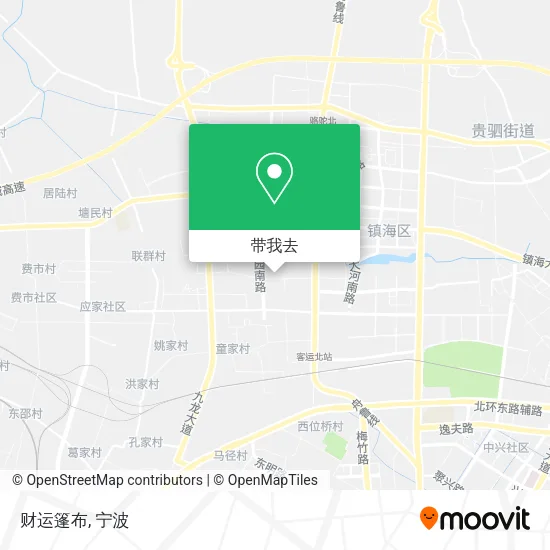财运篷布地图