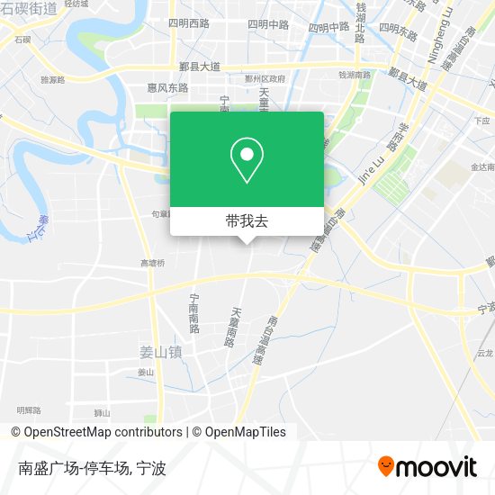 南盛广场-停车场地图