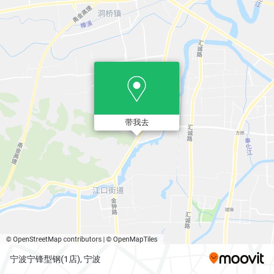 宁波宁锋型钢(1店)地图
