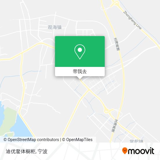 迪优鳌体橱柜地图