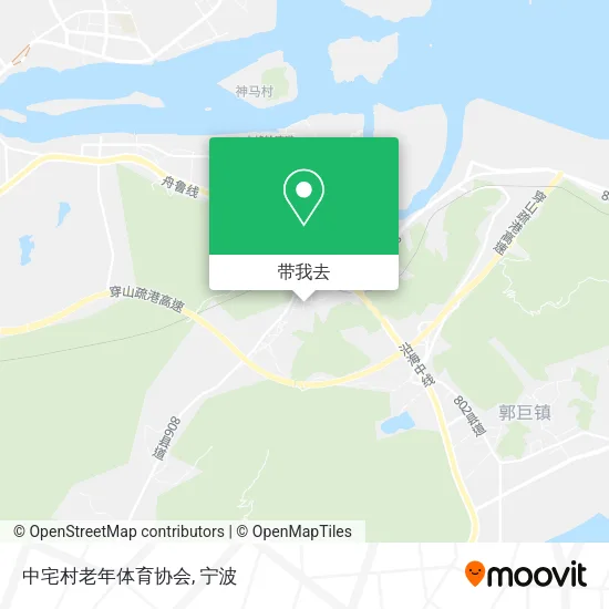 中宅村老年体育协会地图