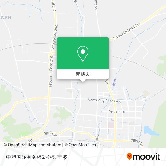 中塑国际商务楼2号楼地图