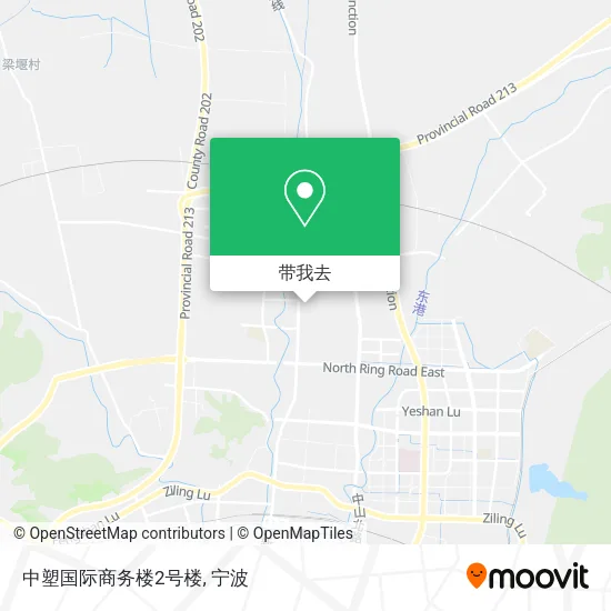 中塑国际商务楼2号楼地图