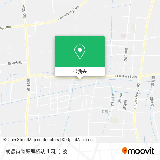 朗霞街道塘堰桥幼儿园地图