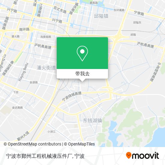 宁波市鄞州工程机械液压件厂地图